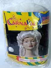 CARNEVALE PARRUCCA DAMA DEL