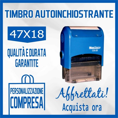 Timbro macchinetta - timbro,