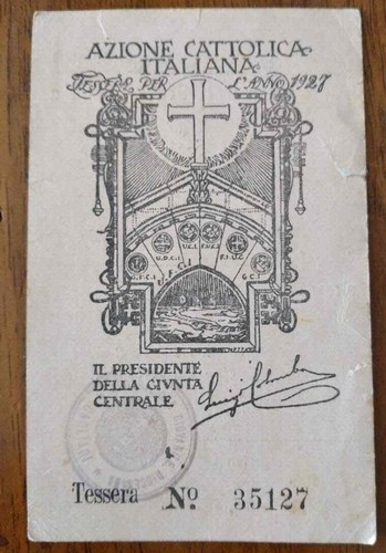 4903 tessera azione - ,