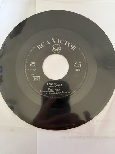 Paul anka ogni volta - volta, /