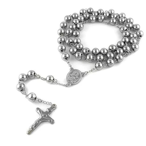Collana uomo cattolica oro - collana,