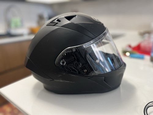 Casco airoh spark nero - casco,