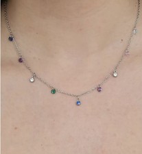 collana donna acciaio con