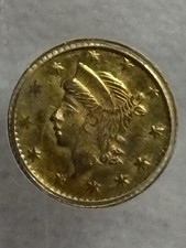 1856 California oro frazionato