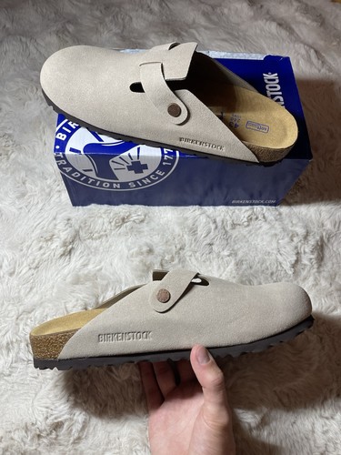 Birkenstock boston beige - birkenstock,