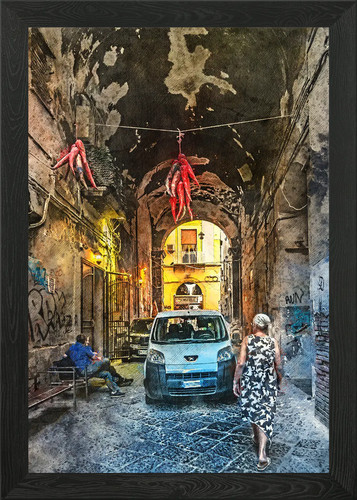 Napoli città poster - napoli,