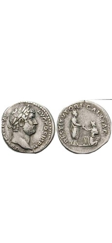 Moneta romana antica ottimo - moneta,