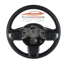 Volante Sterzo In Pelle Fiat 500 Anno 2017  Originale 735633726