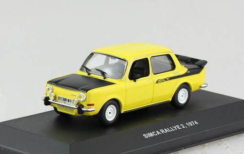 Modellino auto simca - rally, 2