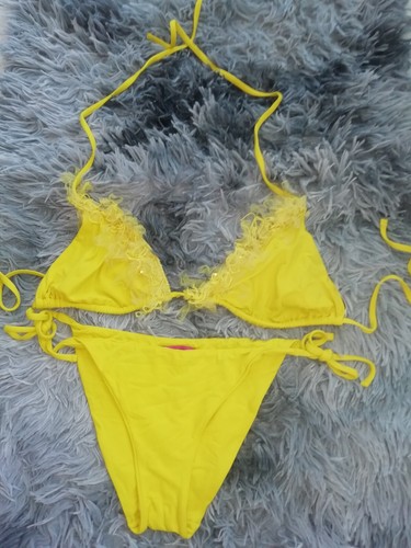 Bikini giallo taglia - giallo,,