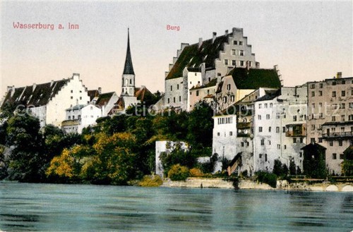 Wasserburg inn burg - burg,