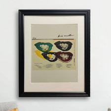 Stampa originale firmata a