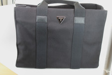 Guess Handbag-black ECO CANVAS