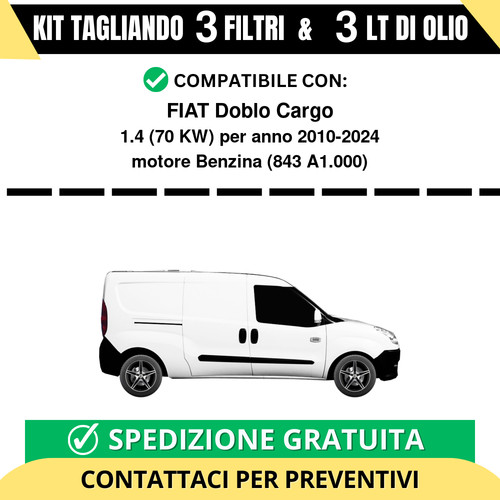 Tagliando per fiat doblo - doblo, cargo