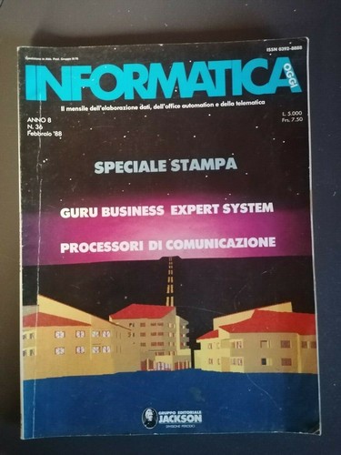 Informatica febbraio 1988 - informatica,