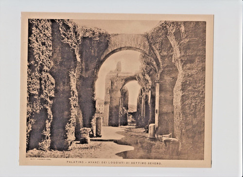 Palatino avanzi dei - , loggiati