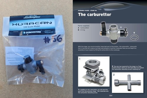 Carburatore deagostini - carburatore, 1/10