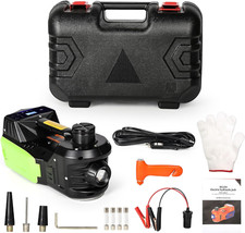 Martinetto Idraulico, 12V Cric Elettrico per Auto Cric per Auto 5T Sollevatore A