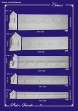 cornici in gesso modanature