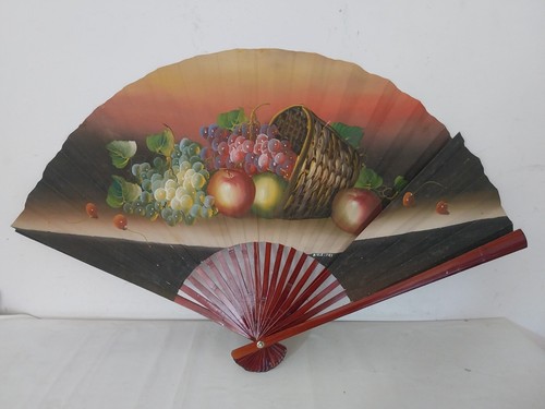 Ventaglio grande dipinto - , a