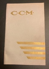 Vintage 1936-37 CCM Hockey /