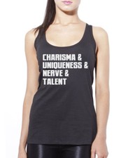 Canotta canotta donna carisma, unicità, nervi e talento maleducata nsfw ru paul