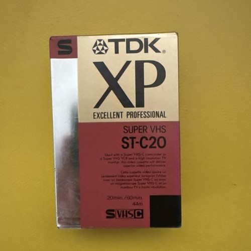 Videocassetta compatta tdk - videocassetta,