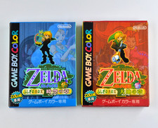 Completo giapponese Zelda Oracle Of Seasons Ages Nintendo Gameboy Color Japan