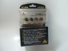 MICROAMP HA400 BEHRINGER AMPLIFICATORE CUFFIE STEREO ULTRACOMPATTO 4 CANALI