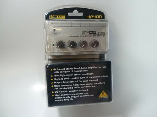 Microamp ha400 behringer - microamp,