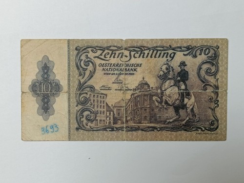 Banconota austria scellini - banconota, 10