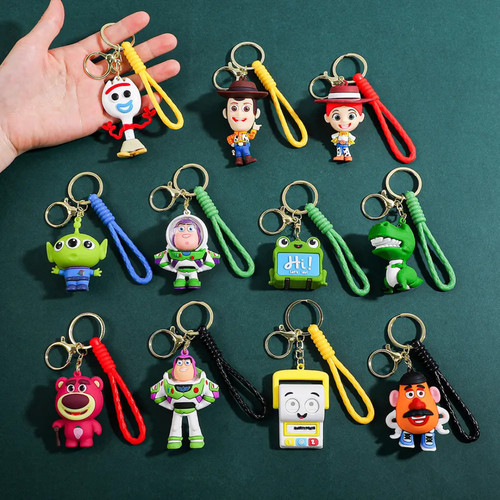 Toy story characters rubber - toy, 3d