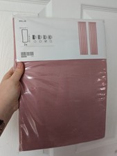 Tende Ikea Hilja rosa rosso
