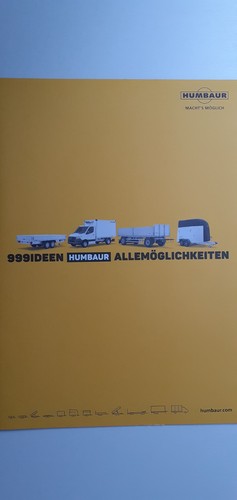Humbaur rimorchio - humbaur:,