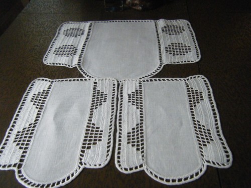 Antico antimacassar anni 3 - 20,