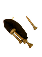 Coppia Zampogna e Piffero per Pastori Alti Cm 30/40 Strumento Musicale Pastori