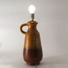 GRANDE LAMPADA DA TAVOLO VINTAGE ANNI 50/60 IN CERAMICA XL ITALY Vietri Gambone