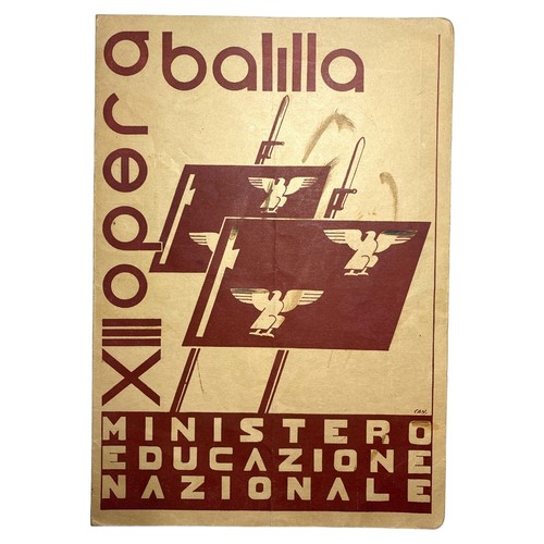Pagella scolastica epoca - scolastica,