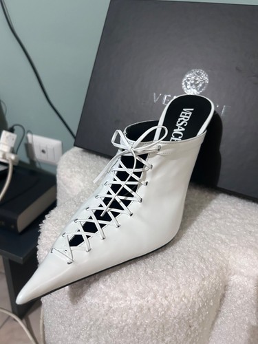 Sandalo tacco bianco - ,