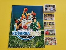 Set adesivi completo FIBA Euro Basket Slovenia 2013 album vuoto Drazen Petrovic