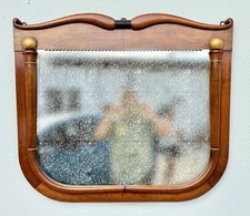 🥇Grande e Stupenda Specchiera Cornice Decorata Oro Antica Impero Carlo X🥇