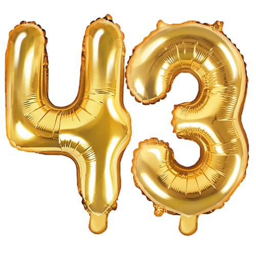 Palloncino foil mylar - palloncino, numero