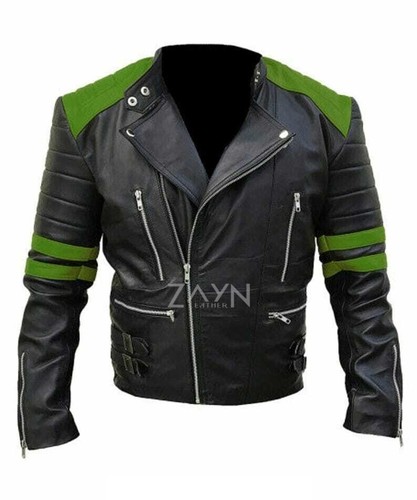 Giacca moto biker uomo vera - biker,