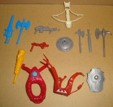MASTERS OF THE UNIVERSE LOTTO 13 ACCESSORI VARI MOTU/HE-MAN/SKELETOR/HORDAK