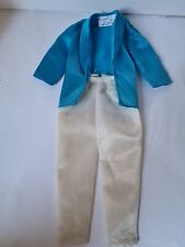 BARBIE MATTEL KEN ROCKERS STARS PANTALONI BIANCHI GIACCA AZZURRA DEREK 1986 2691