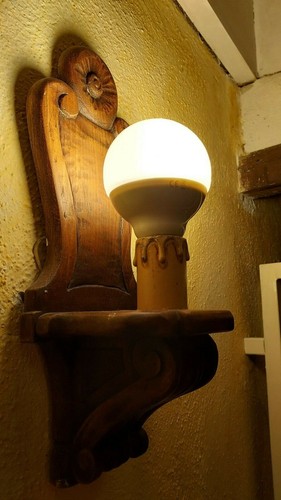 Applique parete legno - applique,