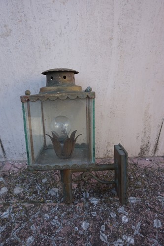 Lampada esterno ferro - da,
