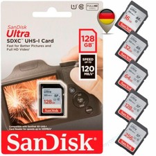Scheda di memoria SanDisk Ultra SD 16 GB 32 GB 64 GB 128 GB 256 GB Class 10 Memory Card 