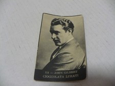 FIGURINA CIOCCOLATA LURATI CINEMA ANNI 1930 N.111 JOHN GILBERT