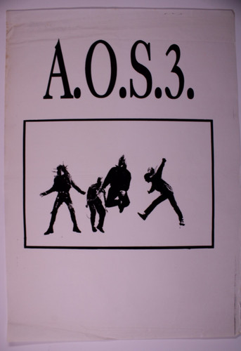 Aos3 punk poster 1991 - punk,
